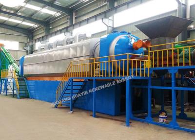 China Automatic Fully Continuous Pyrolysis Plant Waste Tires Rubber for sale