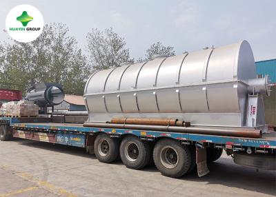 China EU Standard Oil Sludge Pyrolysis Plant Huayin Waste Plastic Recycling Plant Batch type for sale