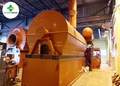 China Yellow Waste Pyrolysis Oil Distillation Plant For Used Engine Oil Refinery To Diesel for sale