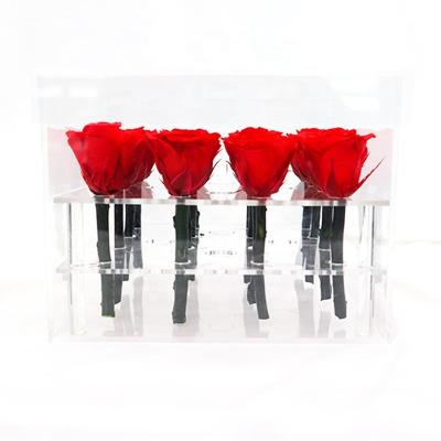 China Home Decor Gifts Wedding Preserved Rose Flower For Valentines Day for sale