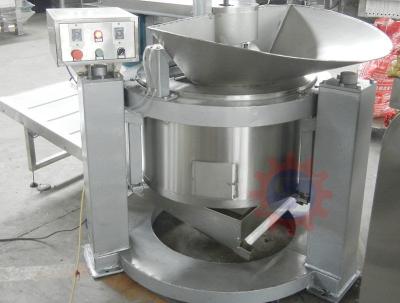 China Fried food deoiling machine (bottom discharge) Industrial coal-fired fryer custom Industrial gas fryer factory for sale