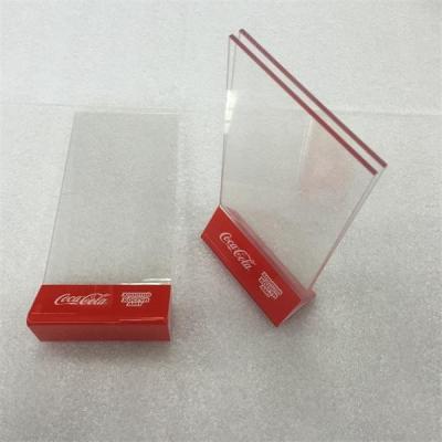 China 2016 custom made a4 acrylic menu display ,rotating display rack for sale