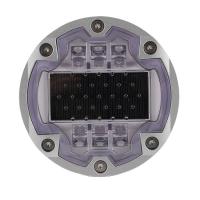 Quality Diameter 10mm Solar LED Road Studs ODM Solar Powered Road Reflectors for sale