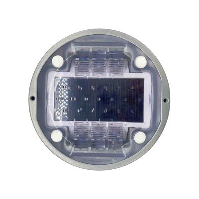 China Aluminio IP68 Seguridad vial Luces de señalización solar de la carretera Luz intermitente LED Ojo de gato en venta