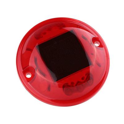 Quality Plastic Warning Light Flashing LED Cat Eye Reflective Traffic Solar Road Stud for sale