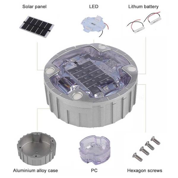 Quality Green Colors Solar LED Road Studs High Brightness LED 120mm Diameter for sale