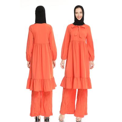 China Customized Hot Sale Islamic Clothing Abaya Women Clothing Middle East Islamic Muslim Popular Kaftan Costume for sale