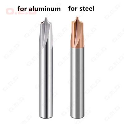 China Chamfering Tungsten Carbide Radius Corner Rounding Cutter End Mill CNC Tool for sale