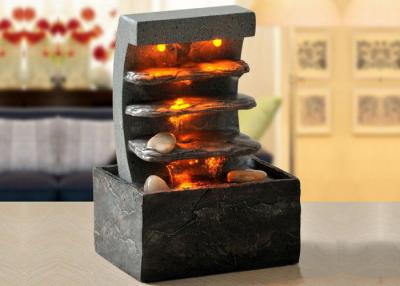 China Four Steps 7”Polyresin Indoor Outdoor Fountains for sale