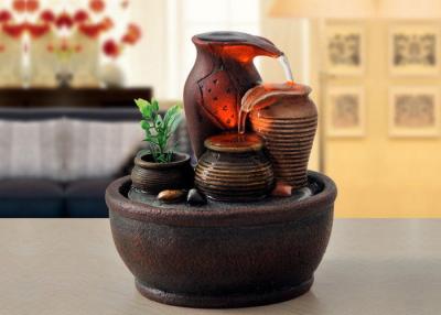 China Fuente de agua elegante del ornamento para interior casero en venta