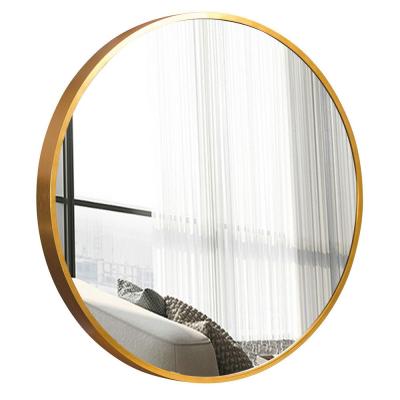 China Wall Mounted Aluminium Mirror Frame Round Led Poster Photo Picture Circle Frame for sale