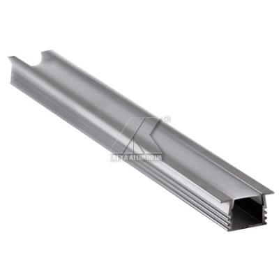 China 6000 Series Aluminum Profile For LED Growing Plant Lighting 2ft 4ft 6ft 8ft for sale