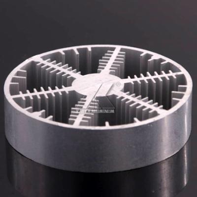 Chine Les profils en aluminium de radiateur de forme d'hexagone adaptent la surface aux besoins du client de finition de moulin à vendre