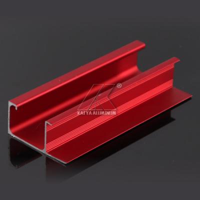China T3 - T8 Aluminum Frame Kitchen Cabinets Extrusion Profile Design Flexibility for sale