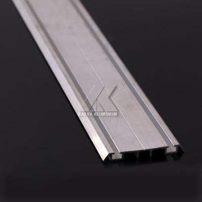 China Mill Finish ISO Standard OEM Rail For Wardrobe , Cabinet Aluminum Material Profile for sale