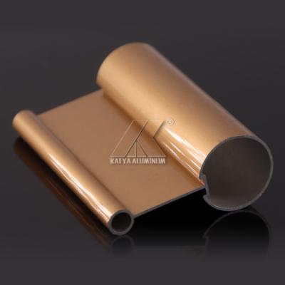 China 7000 Series Aluminium Curtain Rods , Aluminum Alloy Extrusion 8 Stretching Rate for sale