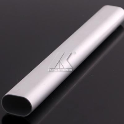 China Aluminum Alloy Oval SquareHigh Precision Light Weight Corrosion Extrustion for sale