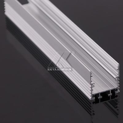 China 16x16 Aluminum Alloy Extrusion Profile , White LED Bar Easy Install 2-5m Length for sale