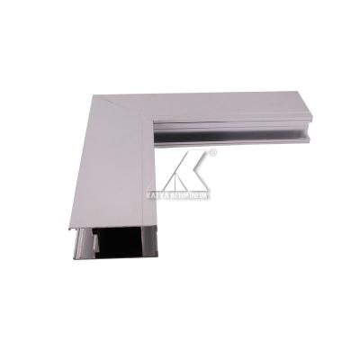 China Anodized Silver Extruded Aluminum  Window And Door Profiles - Buy Aluminum Window And Door Profiles for sale