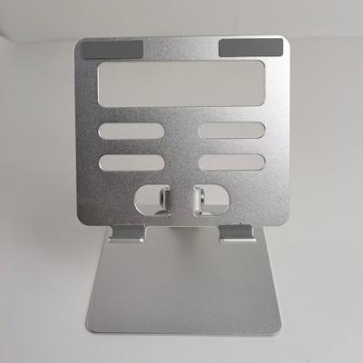 China Final de aluminio del soporte PVDF del ordenador portátil del T3 de la altura ajustable vertical para la mesa en venta