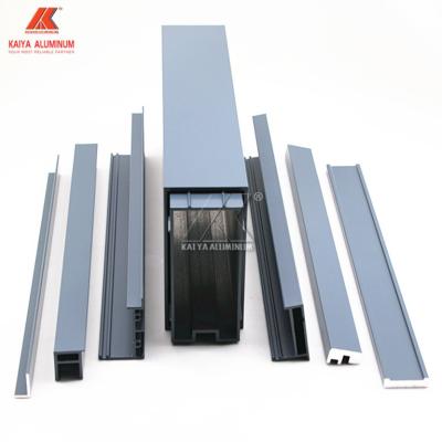 China Door Frame Extruded Aluminium Channel Profiles 6063 T5 For Subway Station for sale