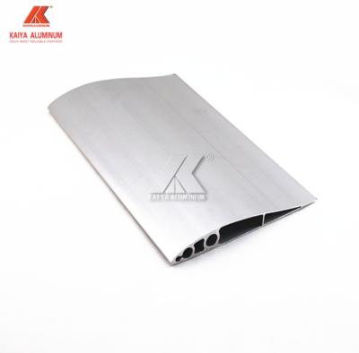 China Sunshade Oval Louvre Blade Alloy Extrusion Profiles Aluminium Louvre For Windows for sale