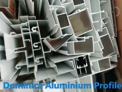 Anodized Aluminum Window Frame Extrusion Profiles Powder Coating