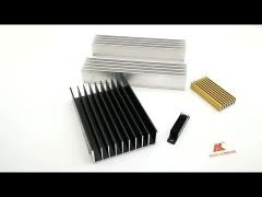 Electronic Metal Heatsink Extrusion Profiles Natural Mill Finished