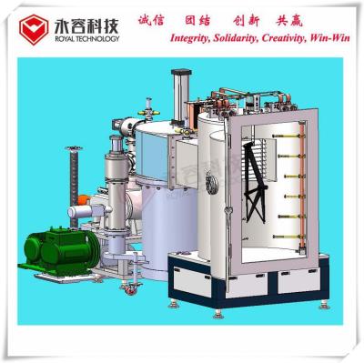 China Sistema de aluminio de la evaporación del vacío de PVD, vacío de PVD que metaliza el equipo en venta