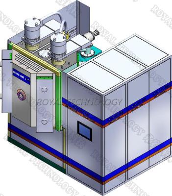 China Máquina de la vacuometalización de PVD, solución y sistema, dispositivo de la capa de la película fina PECVD de DLC de plasma linear de la fuente de ion en venta