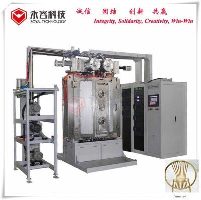 China Máquina de revestimento Titanium do nitreto PVD da mobília, máquina do chapeamento do arco da mobília PVD dos SS, multi equipamento do revestimento do arco à venda