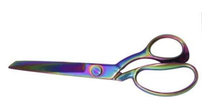 China Stainless Steel Scissor Metal Coating Services,  Rainbow Titanium Plating, Ti-based Bio-compatible Film Coating for sale