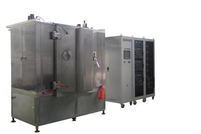 China Bronze Color Magnetron Sputtering Coating Machine , Metal Thin Film Arc Ion Plating Machine for sale