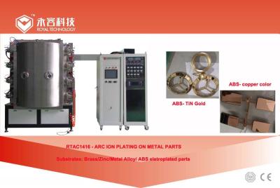 China PVD Hard Chrome  Vacuum Metalizing Machine,  Chrome Plating Mirror Finish, Black Chrome PVD Plating for sale