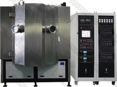 China Ion PVD Plating Machine , Black graphite coating on 3D parts for sale
