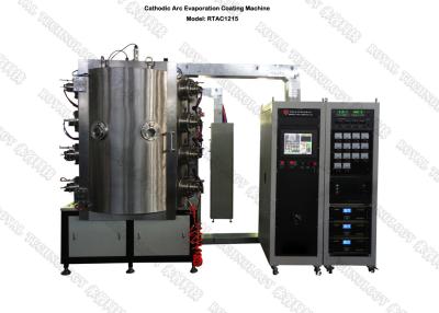 Chine Revêtement de l'or PVD de nitrure de zirconium de ZRN sur des robinets, machine de revêtement d'or de bidon des robinets PVD d'acier inoxydable à vendre