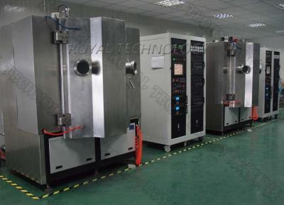 China Arc Evaporation PVD Vacuum Plating Machine,  SS sheets Brushing TiN Gold Plating, Matt  Rose Gold Plating for sale