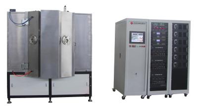 China Equipo nano de la deposición de la película fina PVD, máquina de capa de la película fina de PVD en las sujeciones y colocaciones en venta