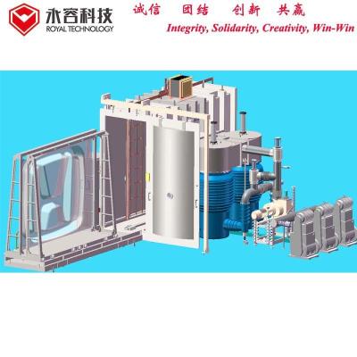 China PC Mirrors, Glass Aluminum Mirror  PVD vacuum metallizing Machine for sale
