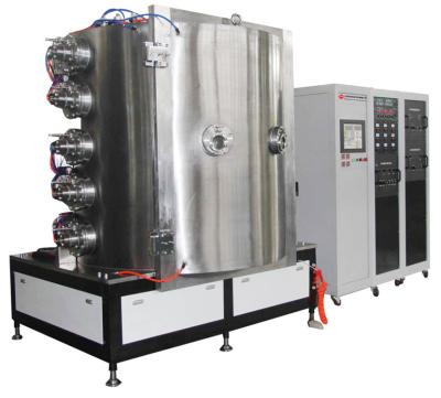 China 2-Sides Gold Color Coating Machine, Glass Inside & Outside Gold Colors Coating for sale