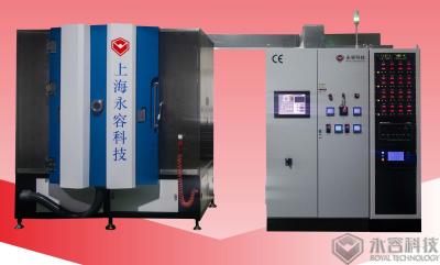 China Máquina de revestimento dos produtos vidreiros de PVD, máquina de cristal do chapeamento do vácuo de PVD à venda