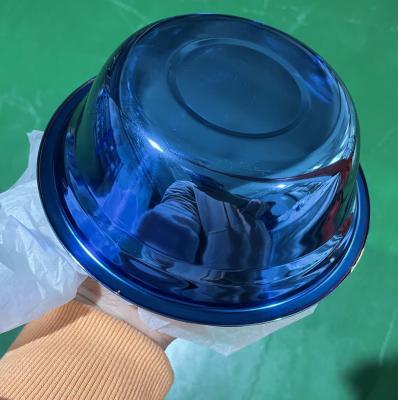 Chine Bleu marine de PVD, bleu layette de PVD, revêtements de saphir de PVD sur des feuilles de solides solubles, machine de revêtement bleue de PVD à vendre