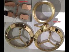 Automotive  ABS parts TiN Gold Plating