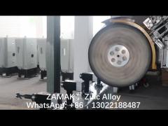 Zinc Alloy Taps and Bathroom Wall Plates Polishing Machine