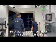 PVD Jet Black Coatings, PVD Matte Black, PVDMirror Black