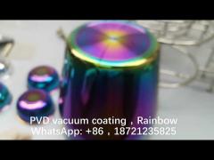 PVD Rainbow Coatings for Kitchenware and Tableware
