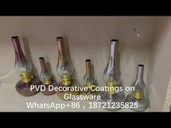 PVD coating machine on glassware/ceramicware/crystal/porcelains