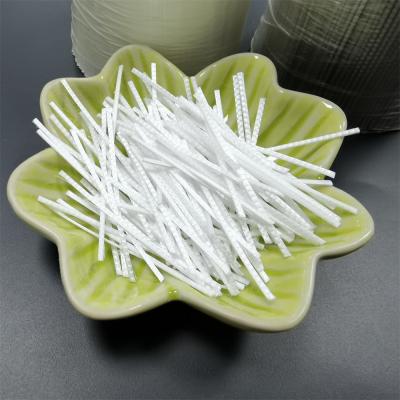 Cina Macro micro fibra sintetica della fibra del polipropilene pp del polimero per calcestruzzo e shotrcrete in vendita