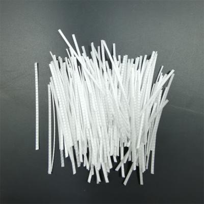 China Concrete Reinforcing Polypropylene Macro Synthetic Reinforced Fiber For Concrete for sale