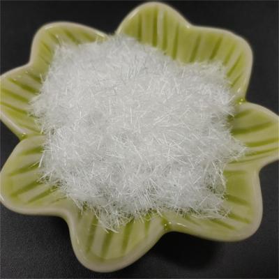 China 6/12MM Transparent Monofilament UHPC Synthetic Staple Fiber For Carved Artwork for sale